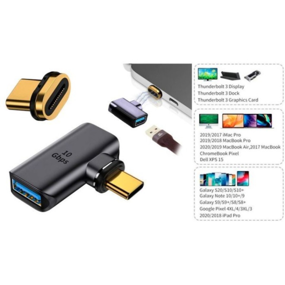 Переходник USB-C to USB 3.1 Type-A 10Gbps PowerPlant (CA914319) 98_98.jpg - фото 2