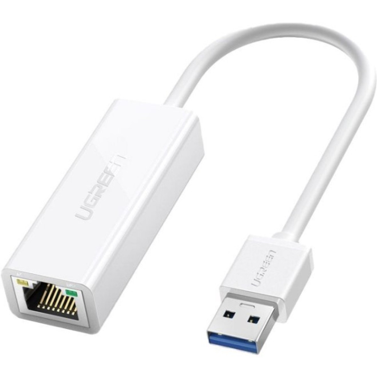 Перехідник USB 3.0 to Ethernet RJ45 1000 Mb CR111 White Ugreen (20255) 256_256.jpg
