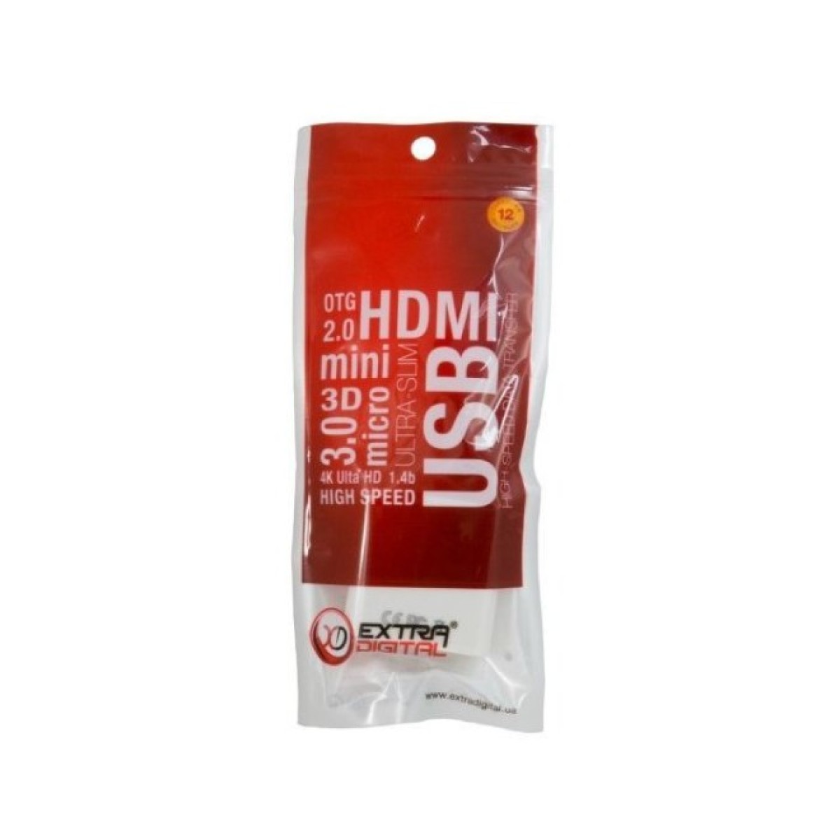 Переходник Mini DisplayPort to DVI 0.15m Extradigital (KBD1677) 98_98.jpg - фото 3
