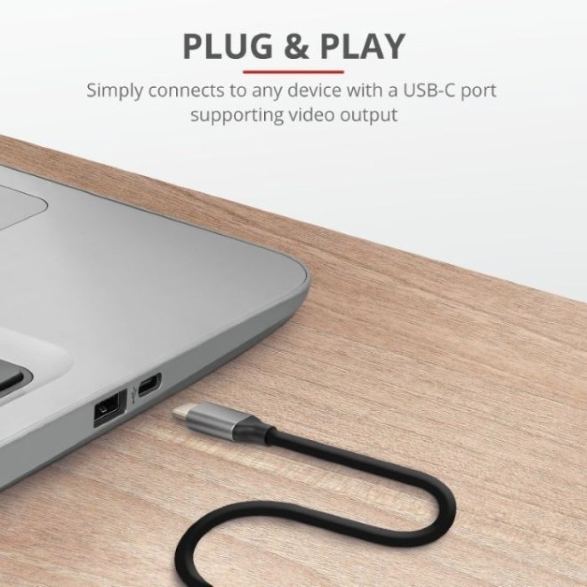 Перехідник Trust Calyx USB-C to HDMI Adapter Cable (23332_TRUST) 98_98.jpg - фото 5