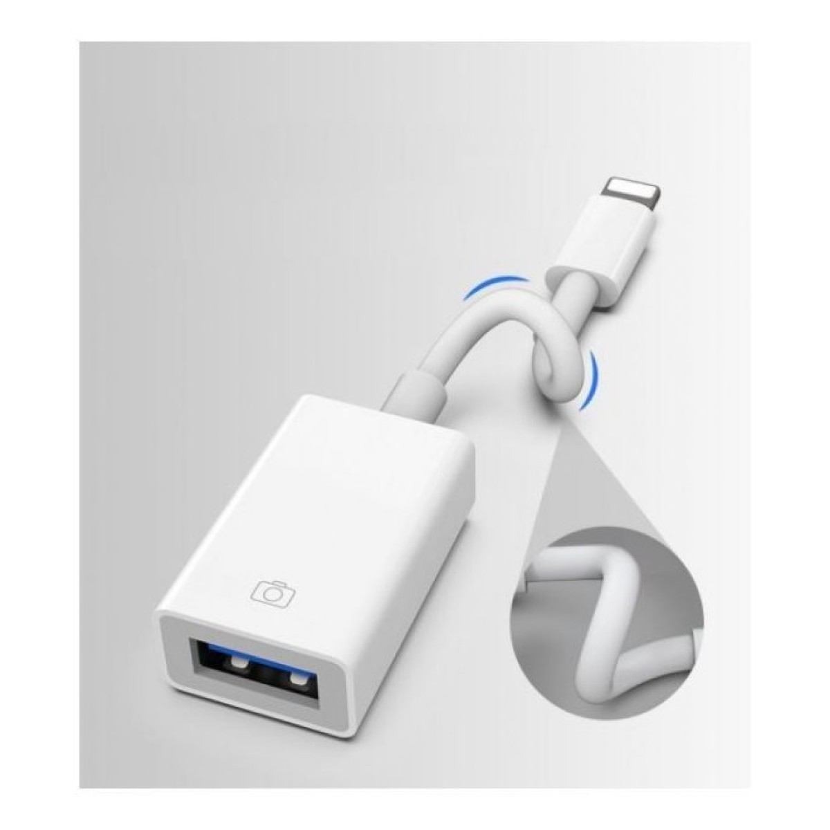 Переходник XoKo Lightning to USB (XK-MH-350) 98_98.jpg - фото 5
