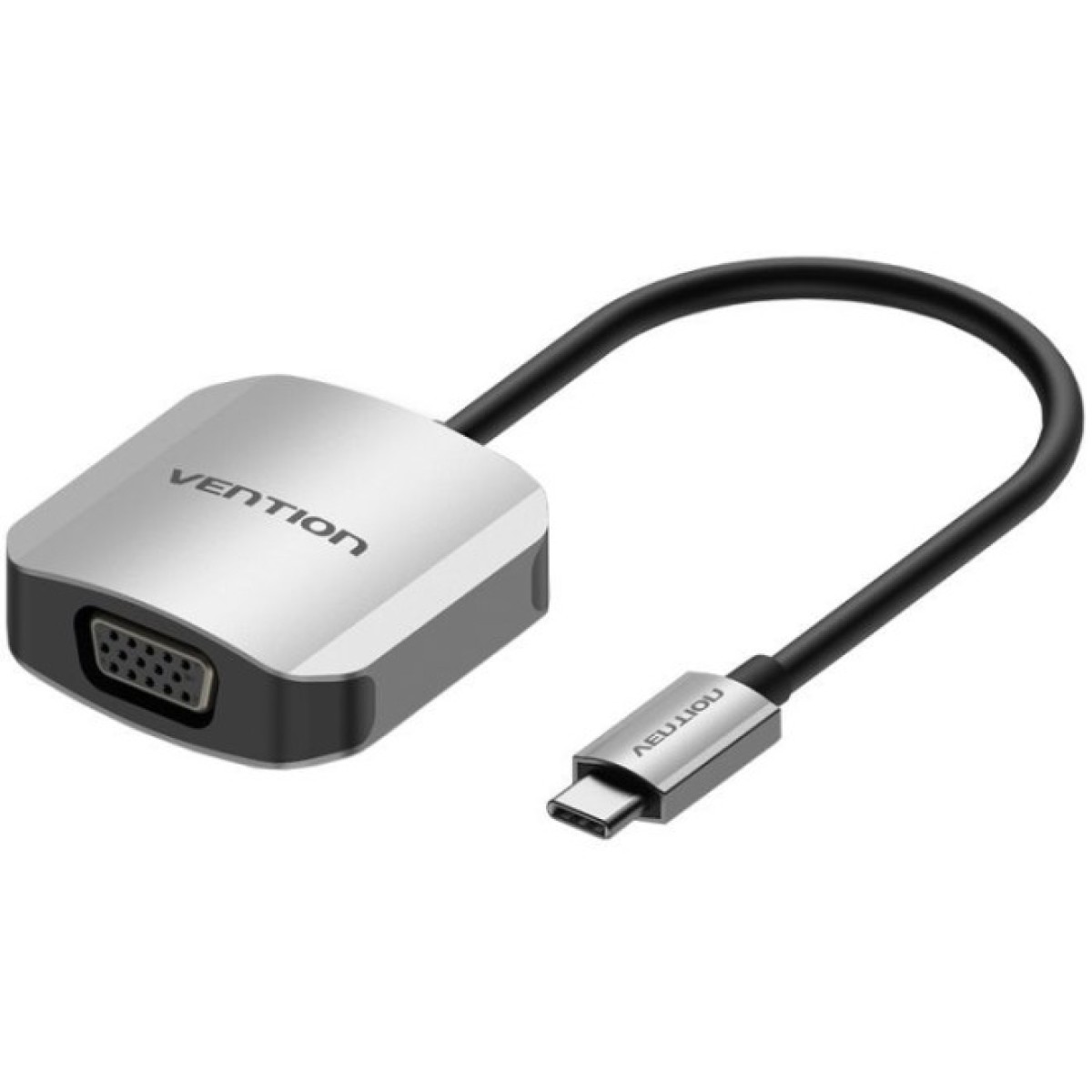 Перехідник USB3.1 Type-C to VGA (F) 0.15m 1080p 60Hz Vention (TDFHB) 98_98.jpg - фото 1