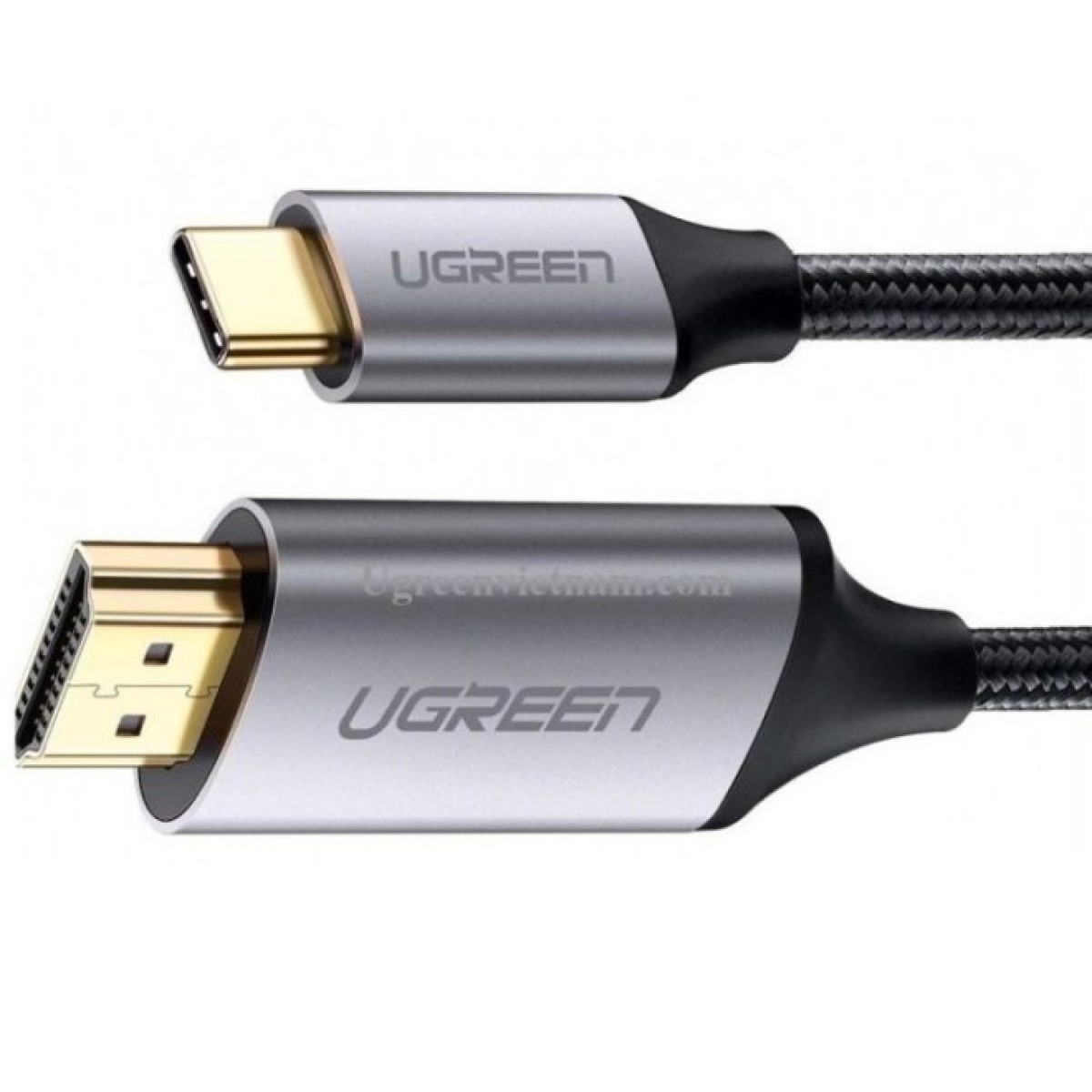 Кабель Ugreen Type-C M to HDMI M 1.5m MM142 Alum. (Gray\Black) (50570) 256_256.jpg