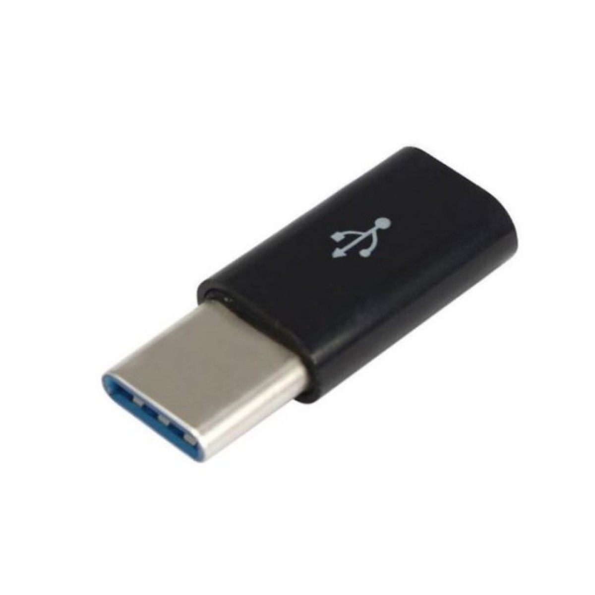 Переходник Type-C to Micro USB Lapara (LA-Type-C-MicroUSB-adaptor black) 98_98.jpg - фото 1
