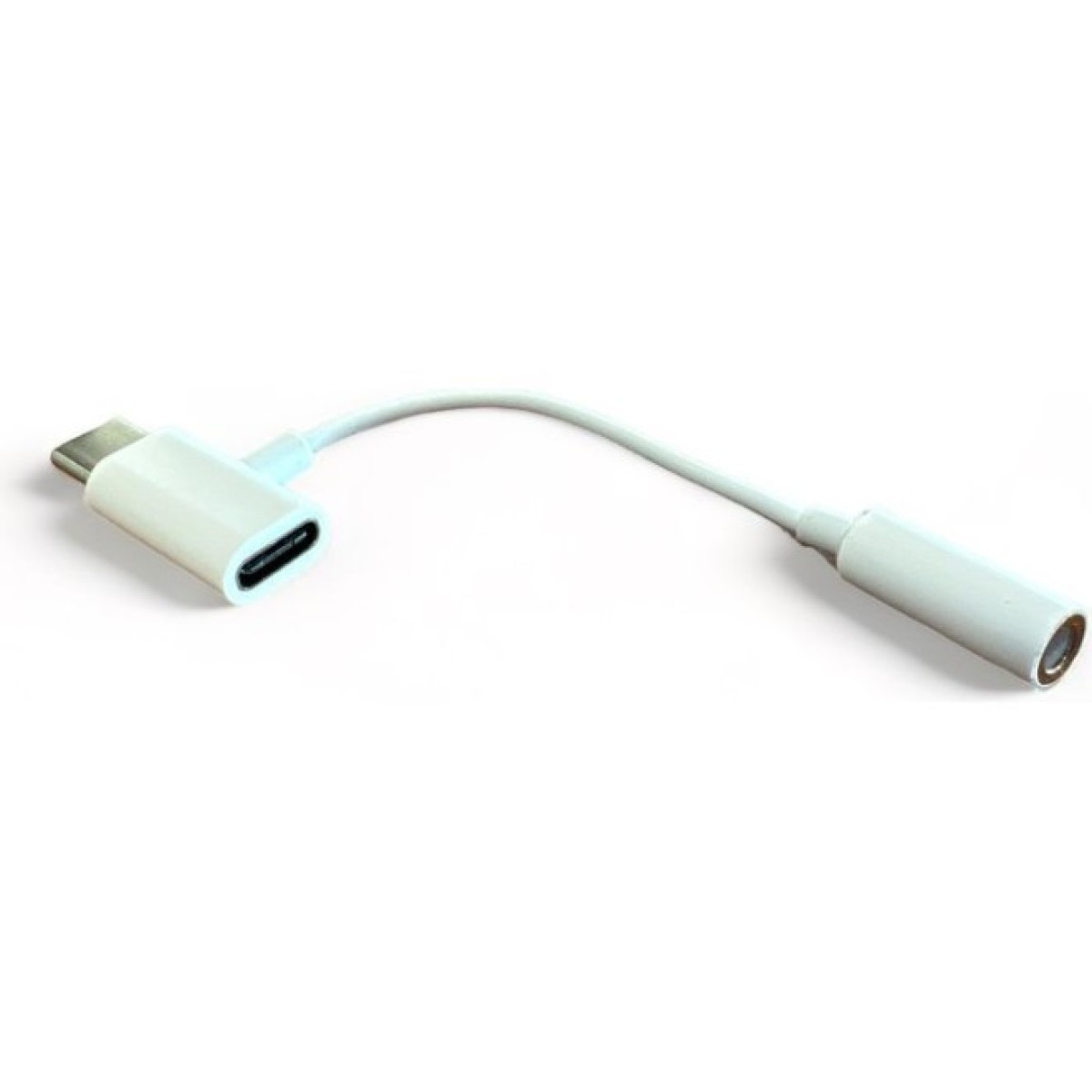 Переходник Type-C to Type-C Jack 3.5mm white AC-202 XoKo (XK-AC-202-WH) 98_98.jpg - фото 3