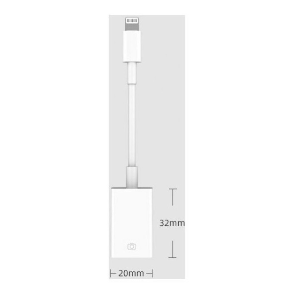 Переходник XoKo Lightning to USB (XK-MH-350) 98_98.jpg - фото 6