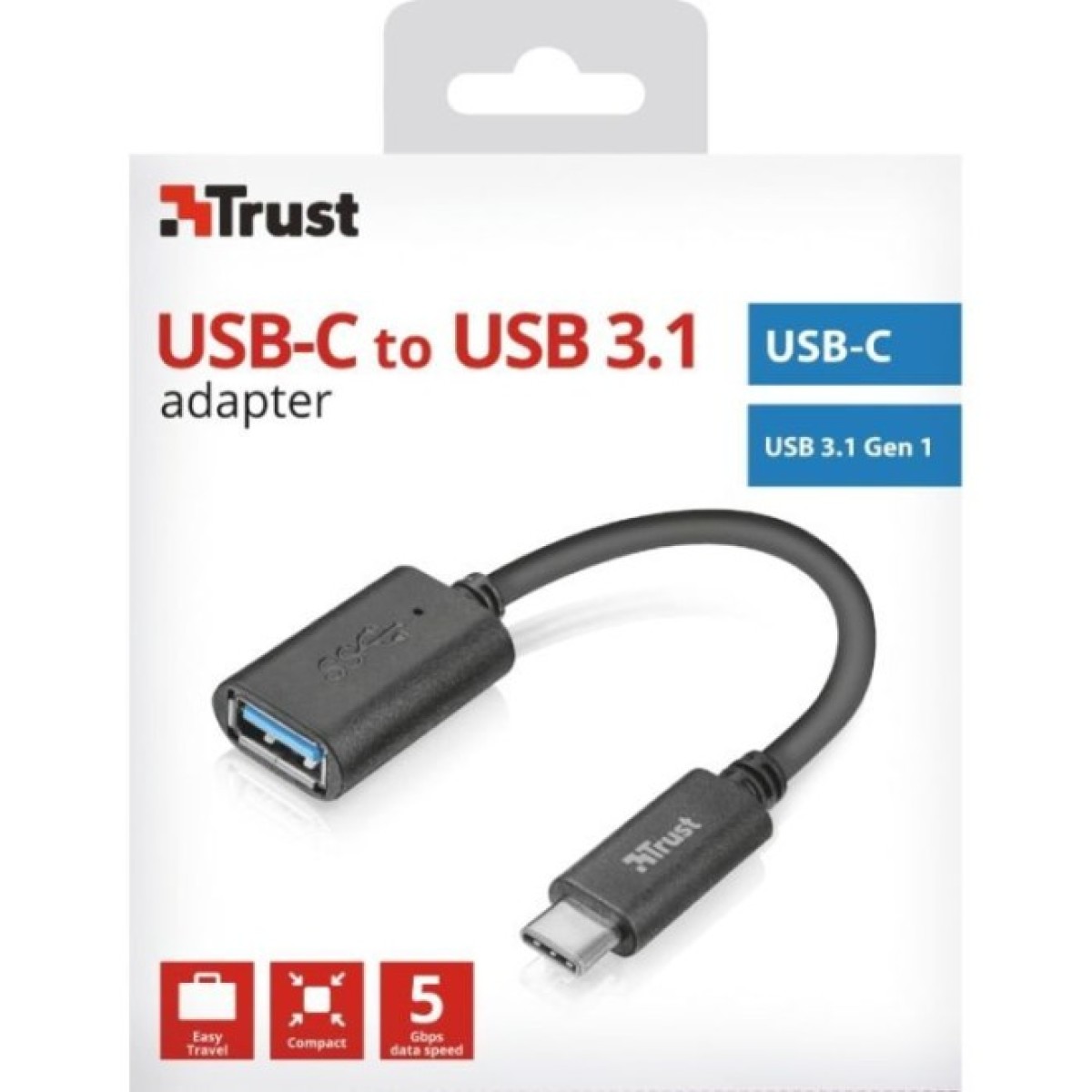 Перехідник USB-C to USB3.0 Trust (20967_TRUST) 98_98.jpg - фото 3