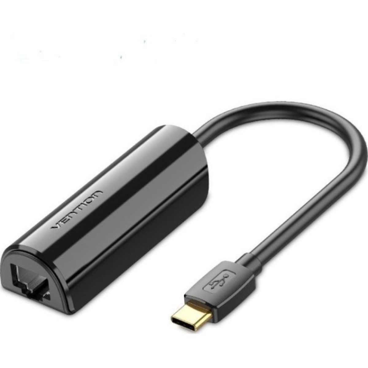 Перехідник USB3.1 Type-C to Ethernet RJ45 1000 Mb Gigabit Vention (CFBBB) 98_98.jpg - фото 1