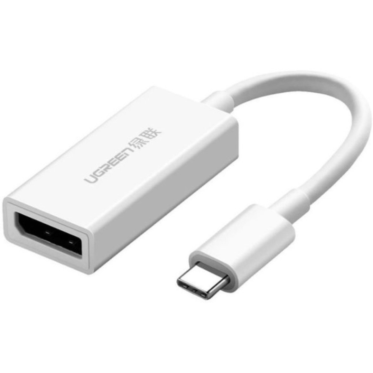 Переходник USB-C to DisplayPort Adapter MM130 white Ugreen (40372) 256_256.jpg