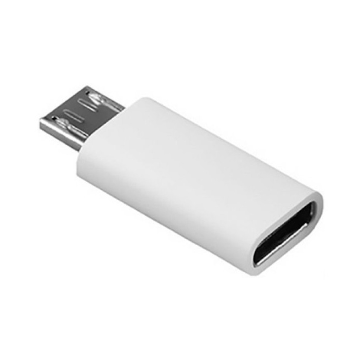 Перехідник Lapara Micro USB Male to USB 3.1 Type-C Female white (LA-MaleMicroUSB-TypeC-Female white) 98_98.jpg - фото 1