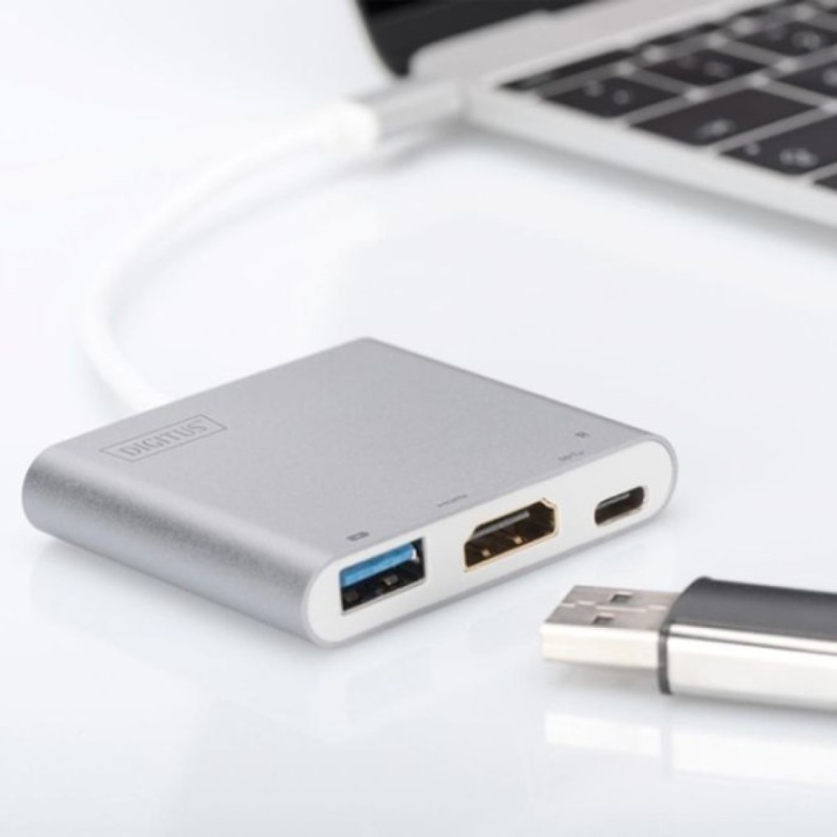 Перехідник Type-C to HDMI/USB 3.0/Type-C Digitus (DA-70838-1) 98_98.jpg - фото 3