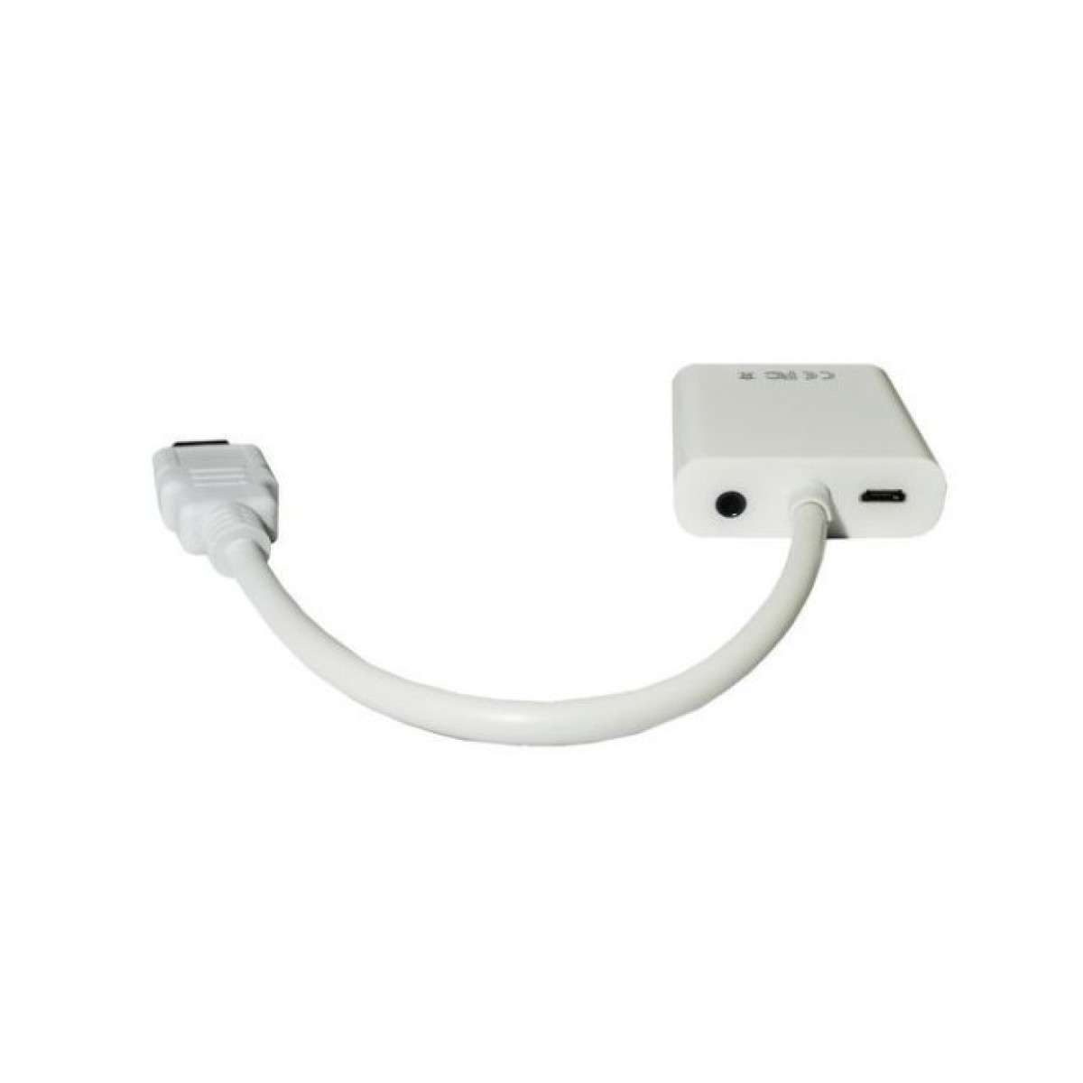 Перехідник HDMI M to VGA F (з кабелями аудіо і живлення від USB) ST-Lab (U-990 white) 98_98.jpg - фото 6