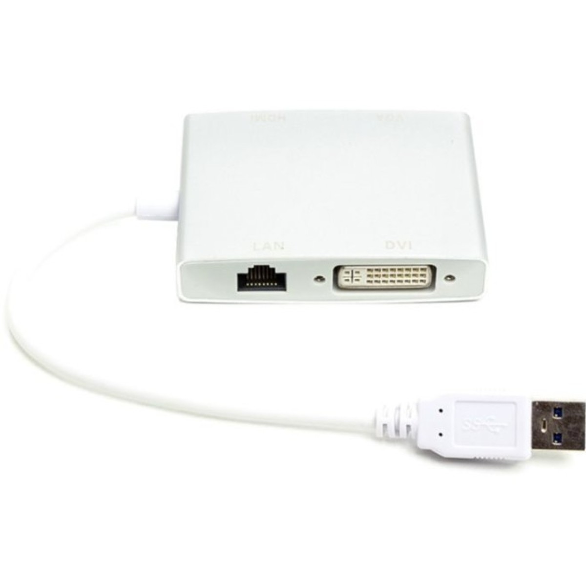 Перехідник USB 3.0 to HDMI, DVI, VGA, RJ45 Gigabit Ethernet PowerPlant (CA912087) 98_98.jpg - фото 4