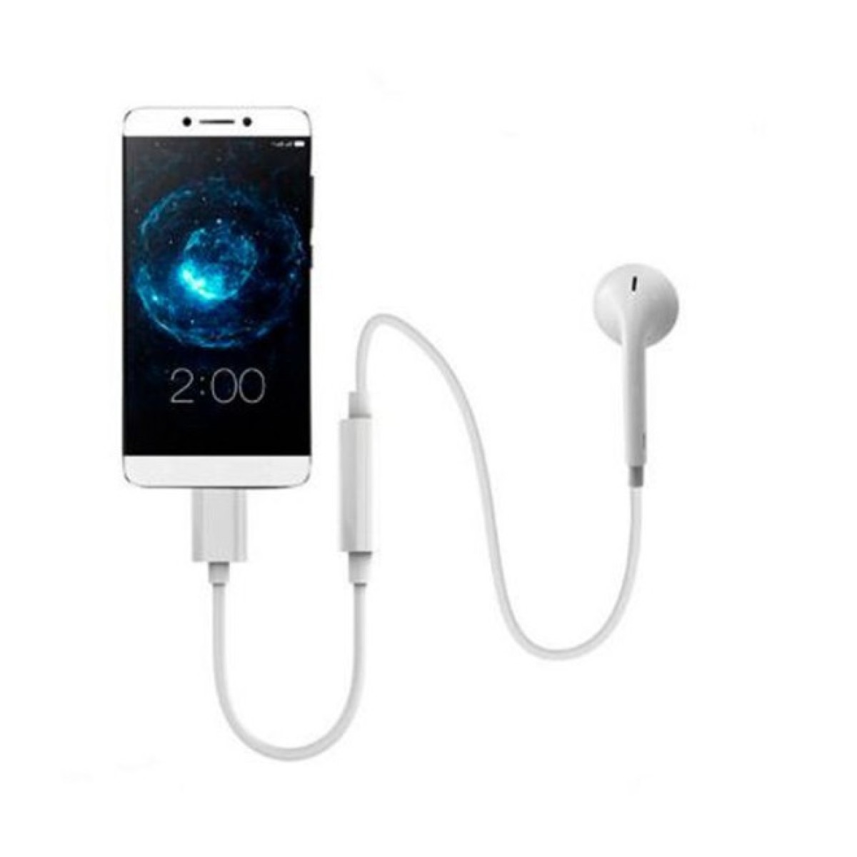 Перехідник Lapara USB Type-C Male - Audio AUX mini jack 3,5 mm Female (LA-Type-C-Audio-3.5mm white) 98_98.jpg - фото 7