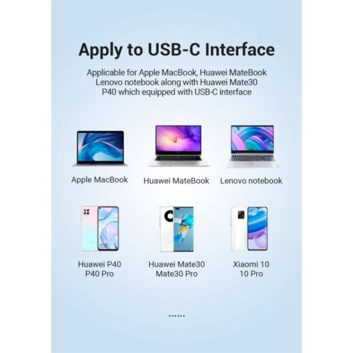 Перехідник USB3.1 Type-C to Ethernet RJ45 1000 Mb Gigabit Vention (CFBBB) 98_98.jpg - фото 6