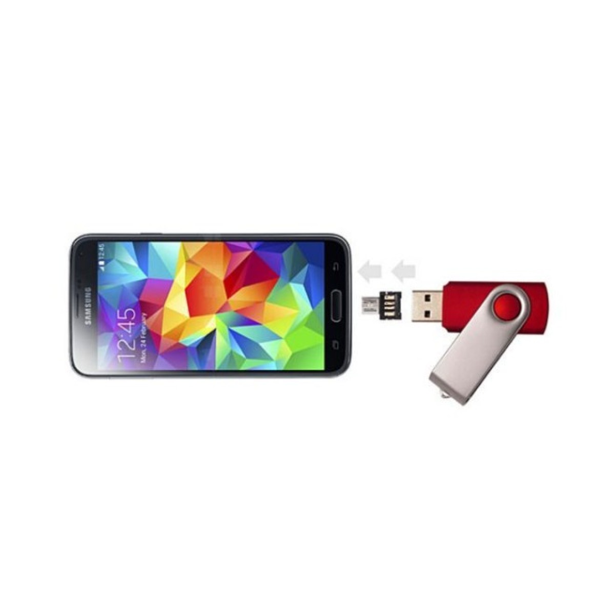 Переходник OTG Micro to USB AF Lapara (LA-OTG-microUSB-adaptor) 98_98.jpg - фото 6