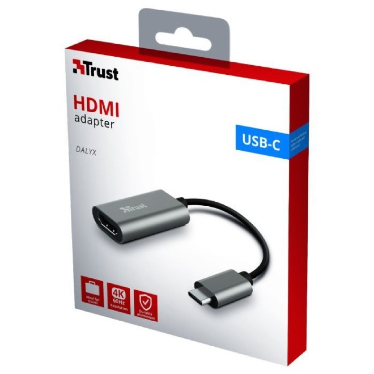 Переходник Trust USB-C to HDMI Adapter (23774) 98_98.jpg - фото 9