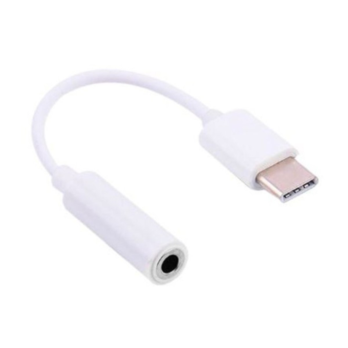 Перехідник Lapara USB Type-C Male - Audio AUX mini jack 3,5 mm Female (LA-Type-C-Audio-3.5mm white) 98_98.jpg - фото 1