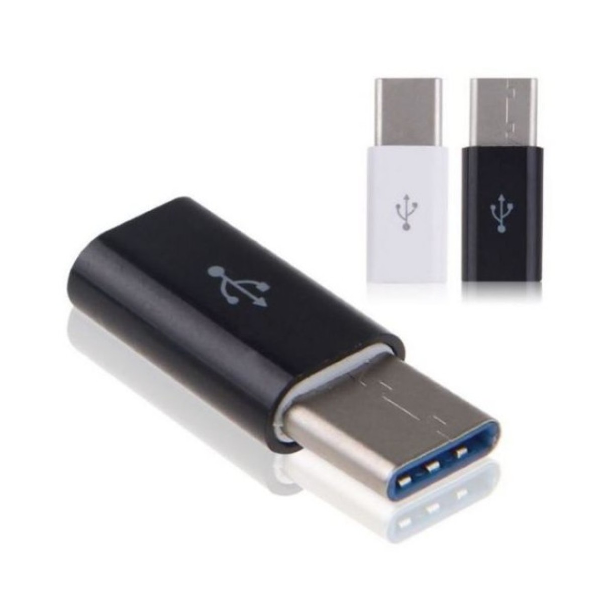 Переходник Type-C to Micro USB Lapara (LA-Type-C-MicroUSB-adaptor black) 98_98.jpg - фото 7