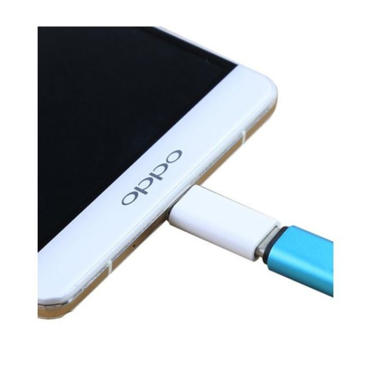 Перехідник Lapara Micro USB Male to USB 3.1 Type-C Female white (LA-MaleMicroUSB-TypeC-Female white) 98_98.jpg - фото 4