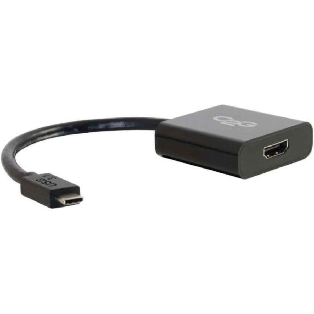 Перехідник C2G USB-C to HDMI black (CG80512) 98_98.jpg - фото 5