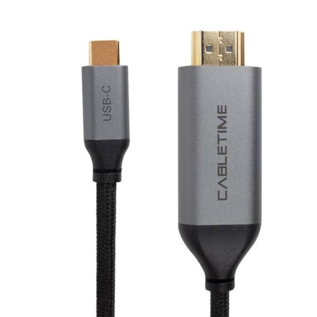 Переходник USB-C to HDMI, 4K, Ultra HD, V2.0 1.8m PowerPlant (CA913350) 98_98.jpg