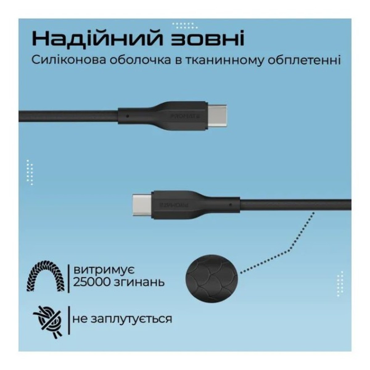 Переходник USB-C to HDMI/VGA mediahub-c2.grey Promate (mediahub-c2.grey) 98_98.jpg - фото 6