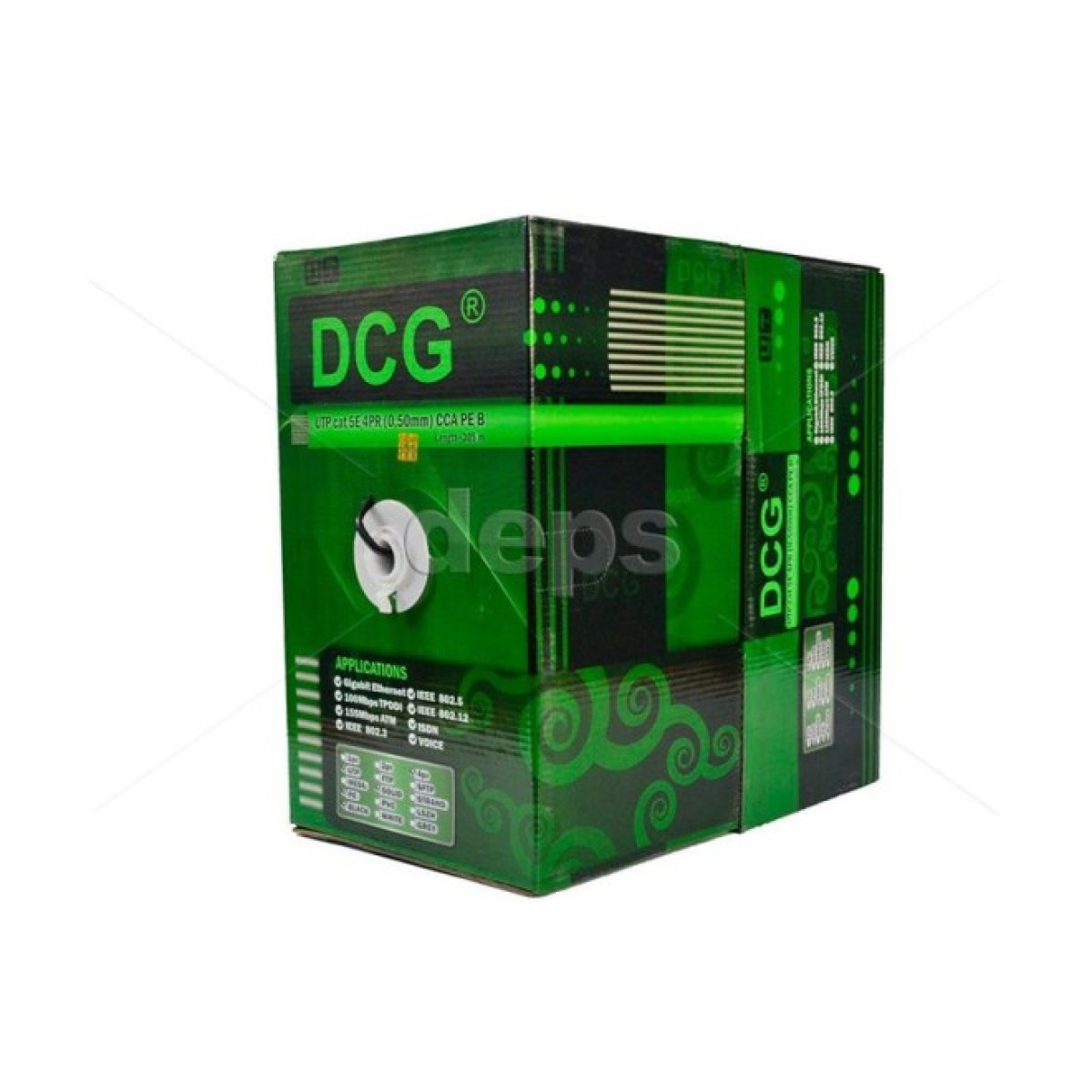 Кабель вита пара DCG UTP cat 5E 2PR (0,50мм) CCA PE B 500м=1 бхт. (55817) 256_256.jpg