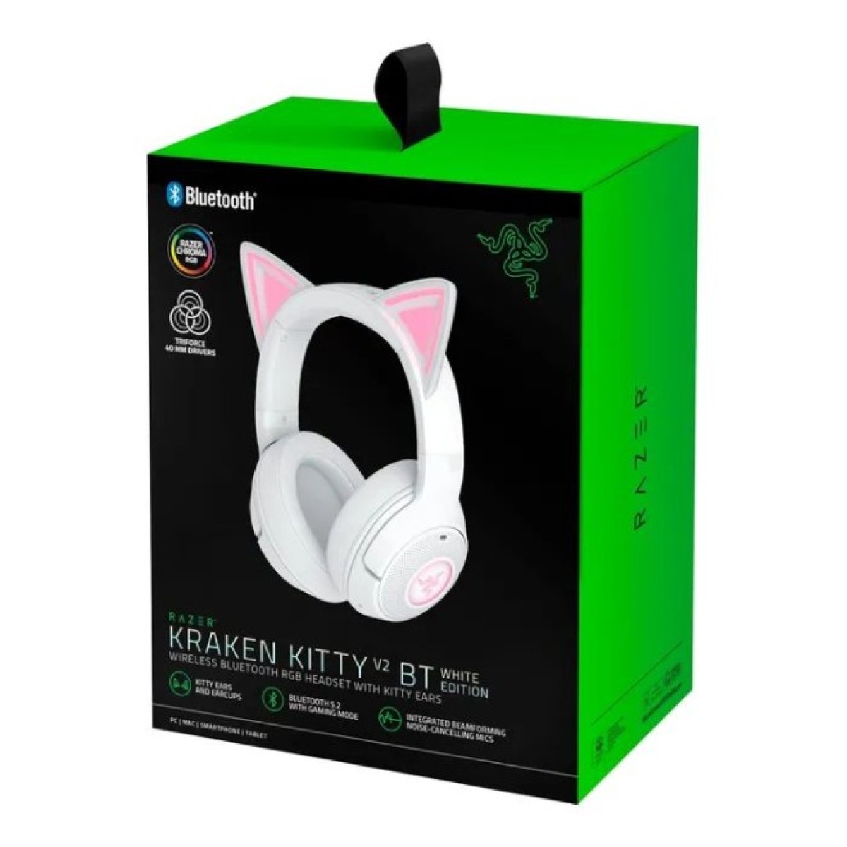 Наушники Razer Kraken Kitty V2 Bluetooth White (RZ04-04860600-R3M1) 98_98.jpg - фото 3