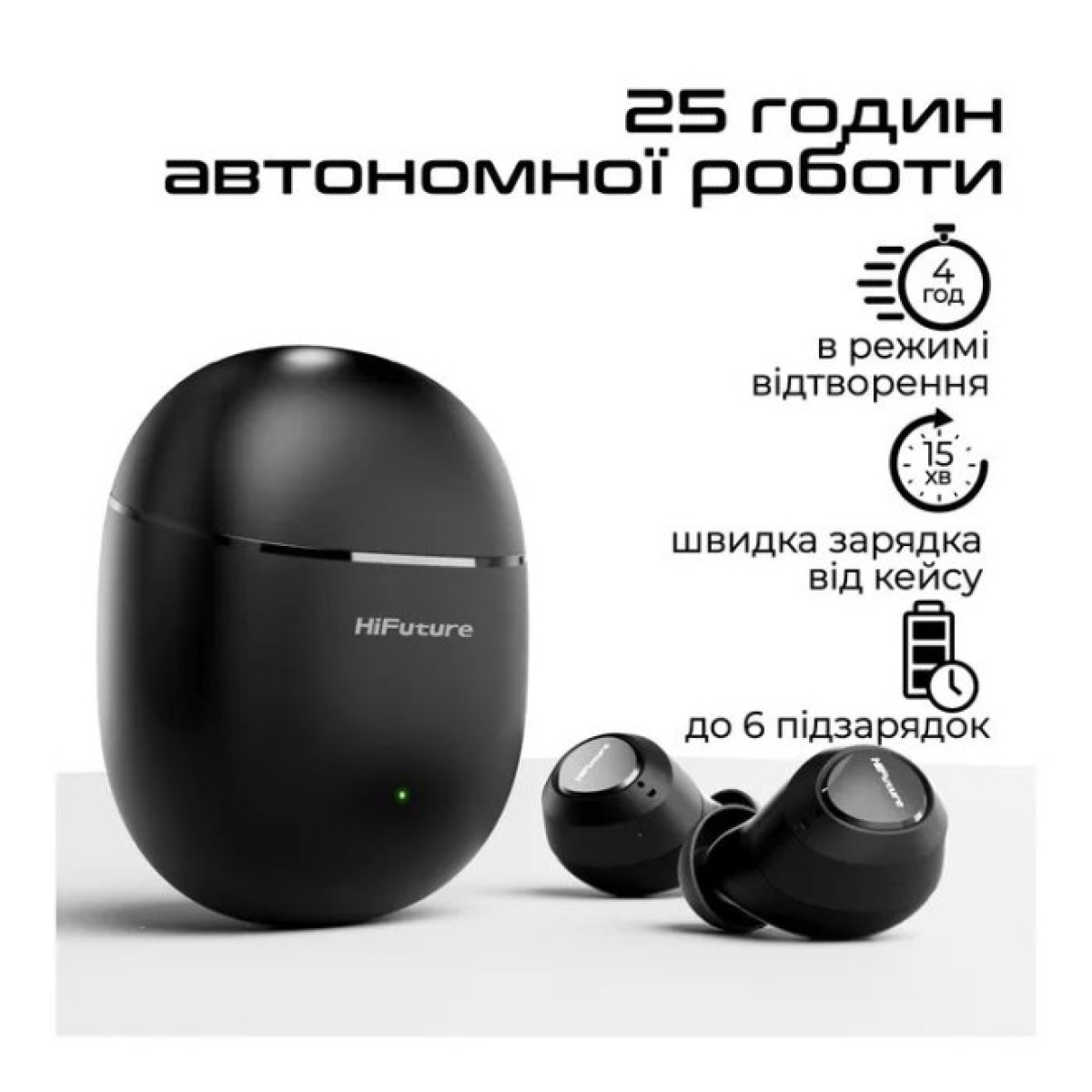 Навушники HiFuture OlymBuds3 Black (olymbuds3.black) 98_98.jpg - фото 4