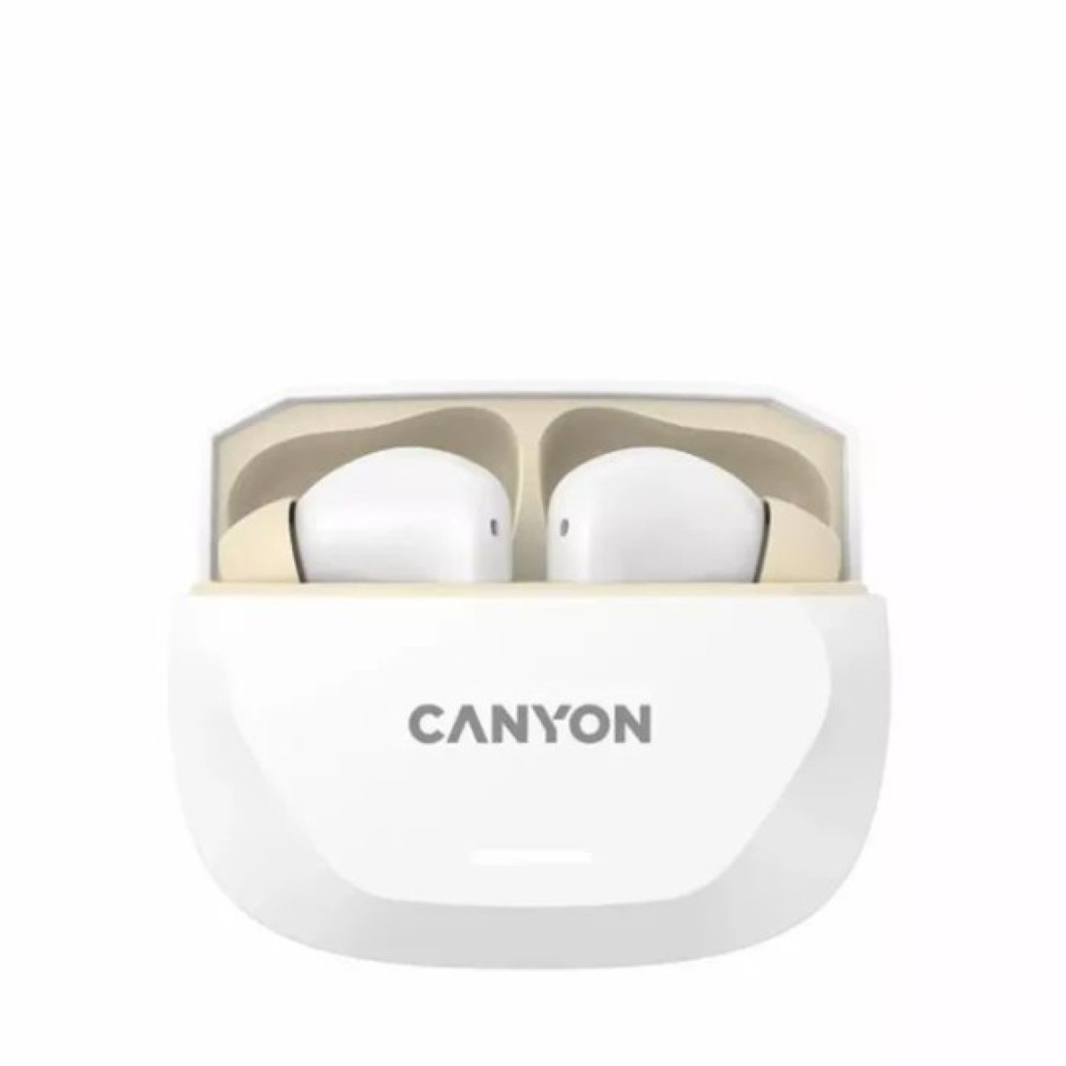 Наушники Canyon Hexagon 7 TWS ANC+ENC Wireless Charge White/Beige (CNS-TWS7WB) 98_98.jpg - фото 8