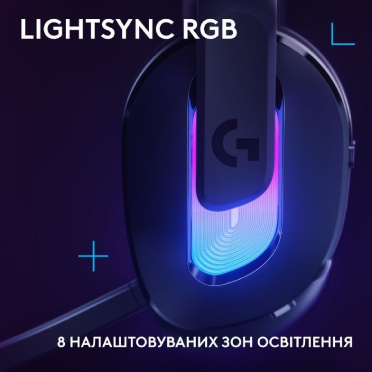 Навушники Logitech G522 Lightspeed Wireless Gaming Headset Black (981-001544) 98_98.jpg - фото 2