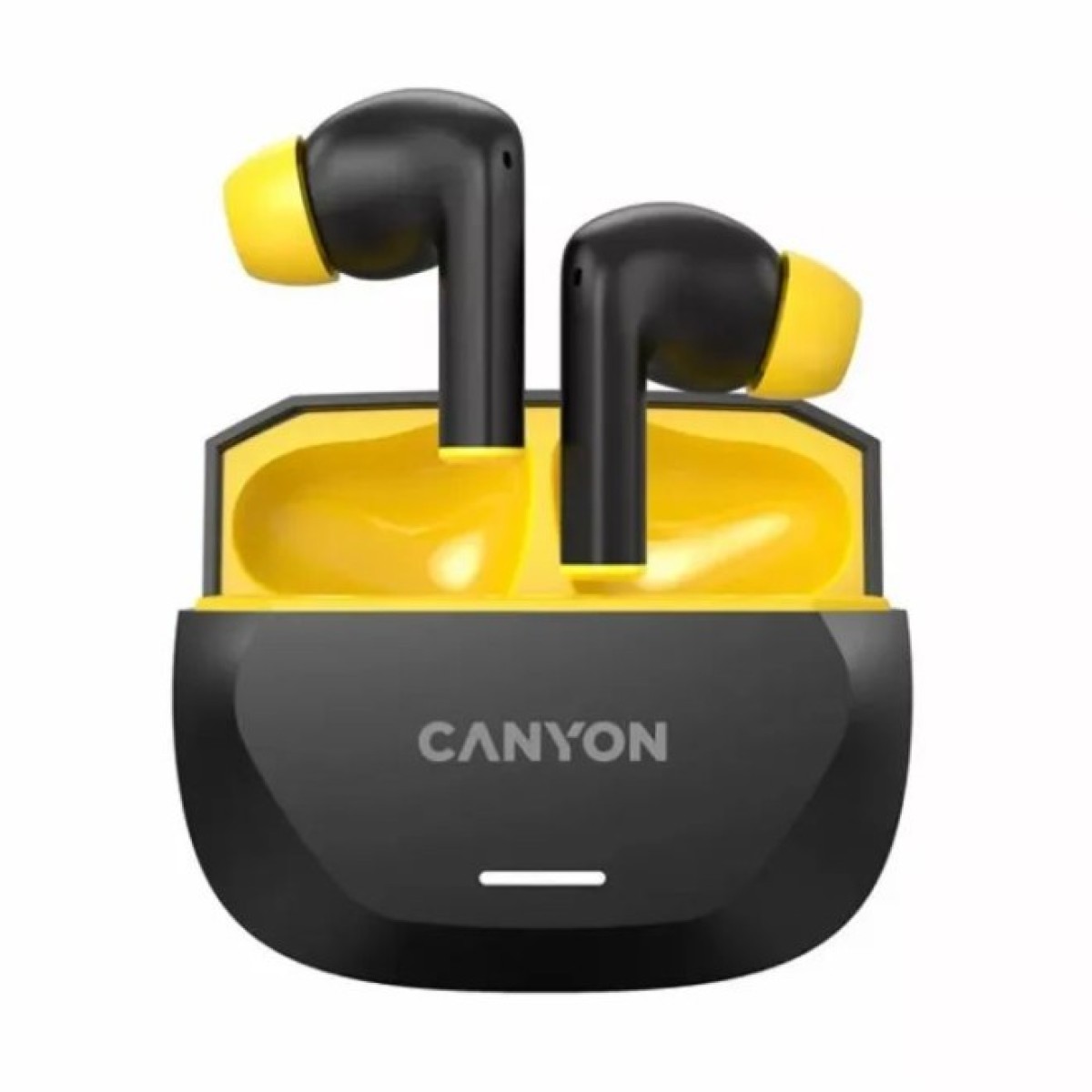 Навушники Canyon Hexagon 7 TWS ANC+ENC Wireless Charge Black/Yellow (CNS-TWS7BY) 98_98.jpg - фото 1