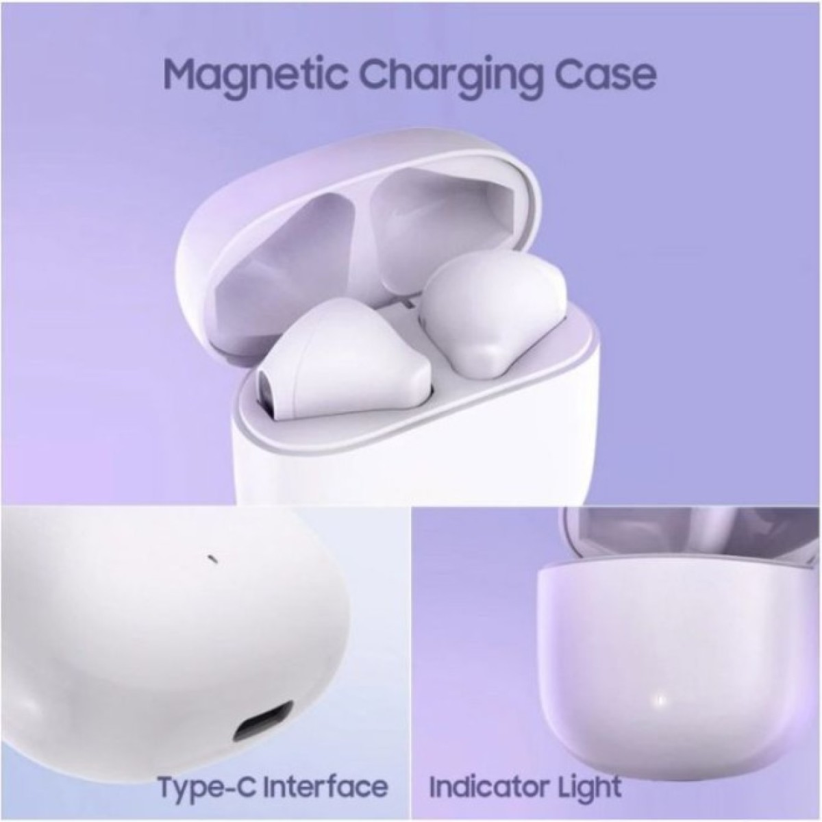 Наушники Xiaomi TWS MiiiW TWS Wireless Earbuds Marshmallow White (MWTW03) 98_98.jpg - фото 6