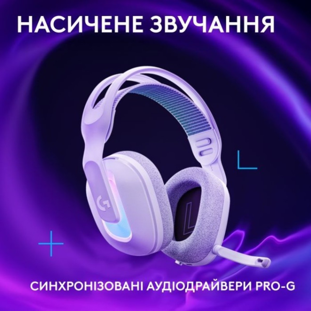 Наушники Logitech G522 Lightspeed Wireless Gaming Headset White (981-001550) 98_98.jpg - фото 6