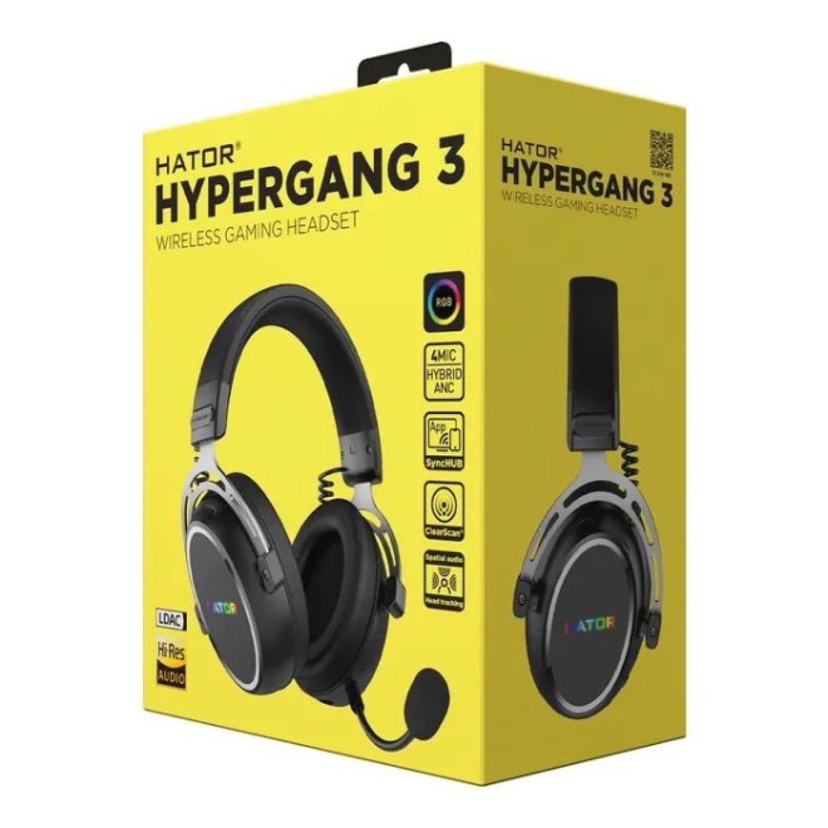 Навушники Hator Hypergang 3 Wireless Black (ESH55) 98_98.jpg - фото 6