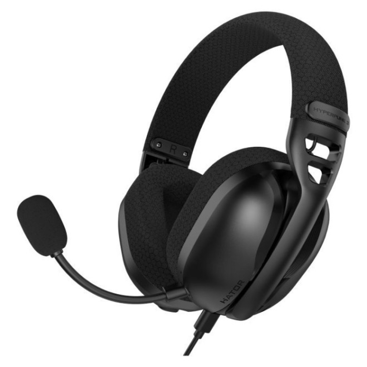Наушники Hator Hyреrpunk 3 Hi-Res USB 7.1 Black (ESH10) 98_98.jpg - фото 1