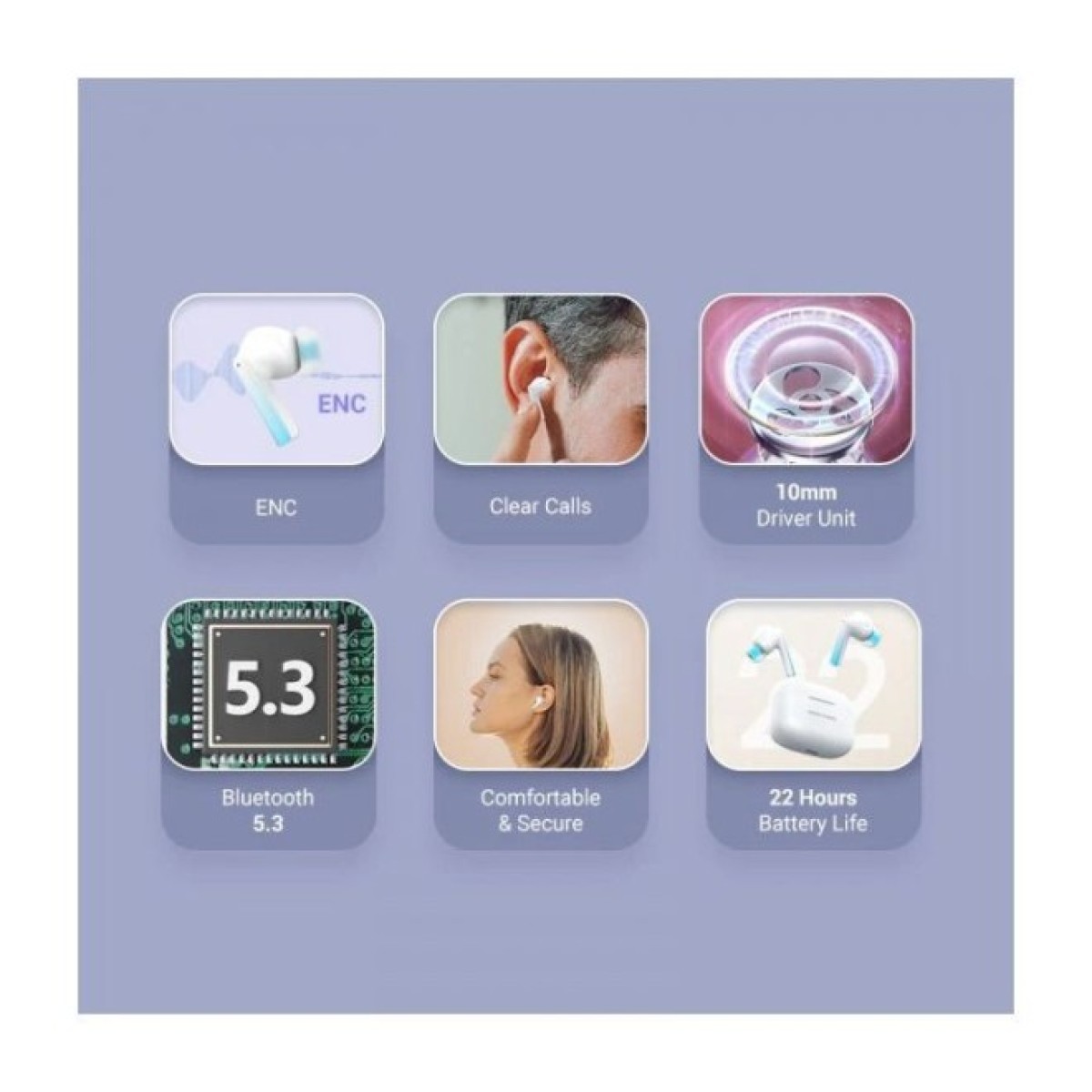 Навушники Vention Elf Earbuds E04 White (NBIW0) 98_98.jpg - фото 3