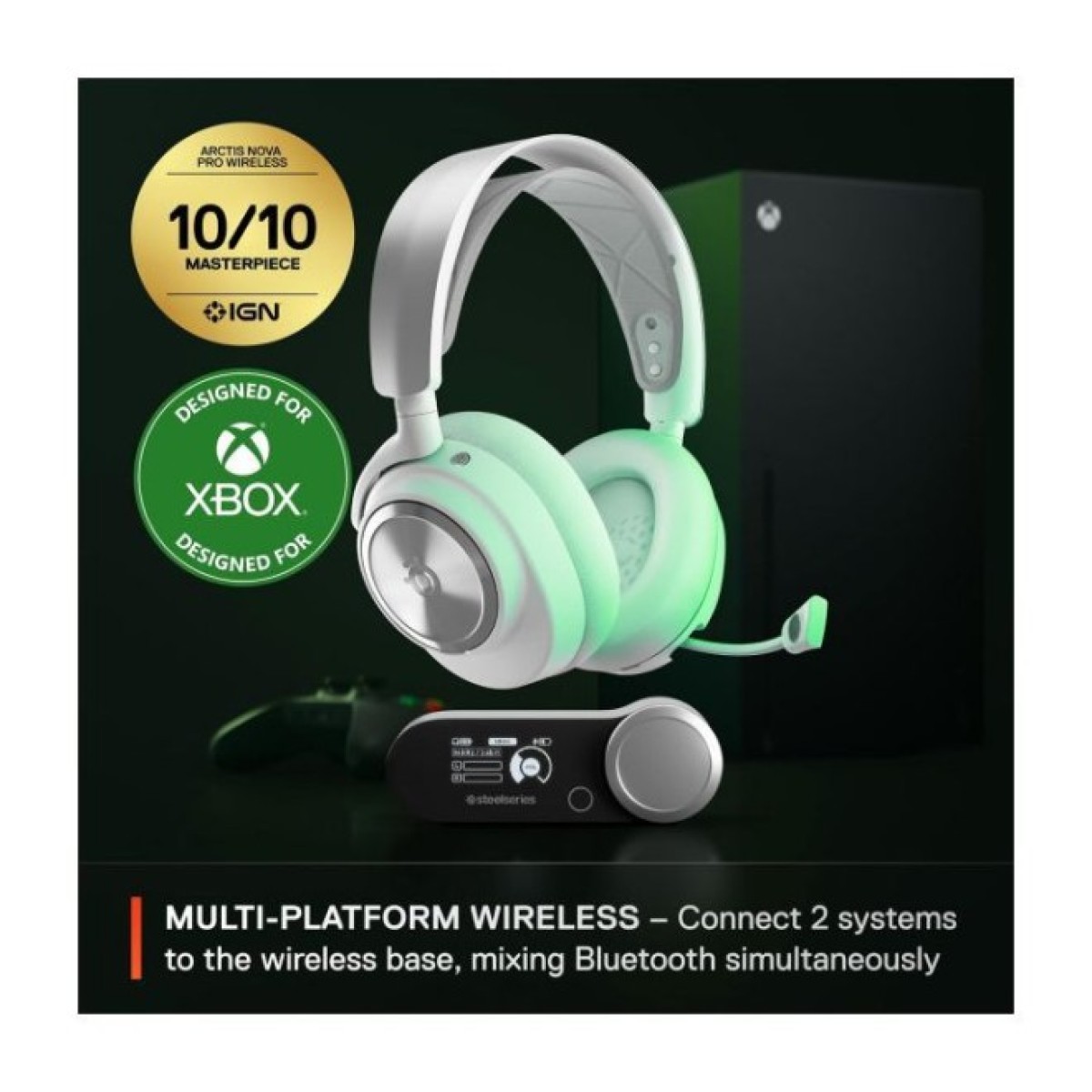 Навушники SteelSeries Arctis Nova Pro Wireless X XBOX/PC/PS/SW/MAC/MOB White (61525) 98_98.jpg - фото 6