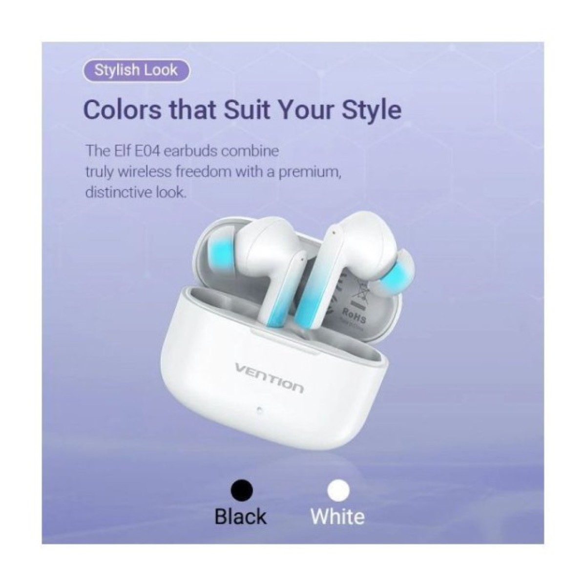 Навушники Vention Elf Earbuds E04 White (NBIW0) 98_98.jpg - фото 5