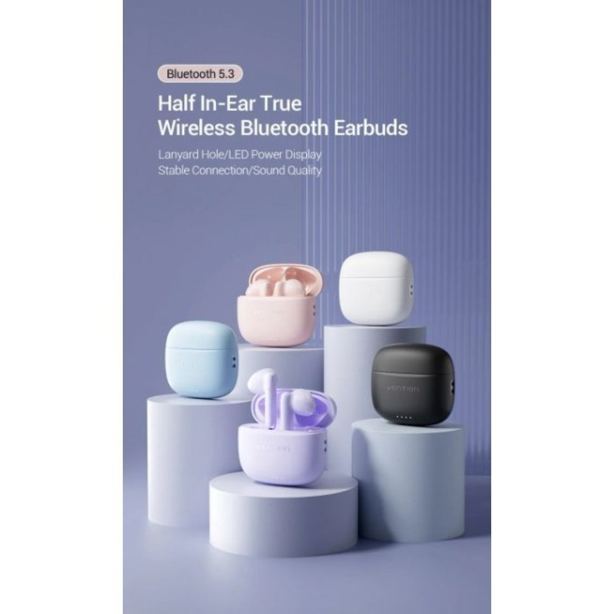 Навушники Vention Elf Earbuds E03 Purple (NBHV0) 98_98.jpg - фото 3