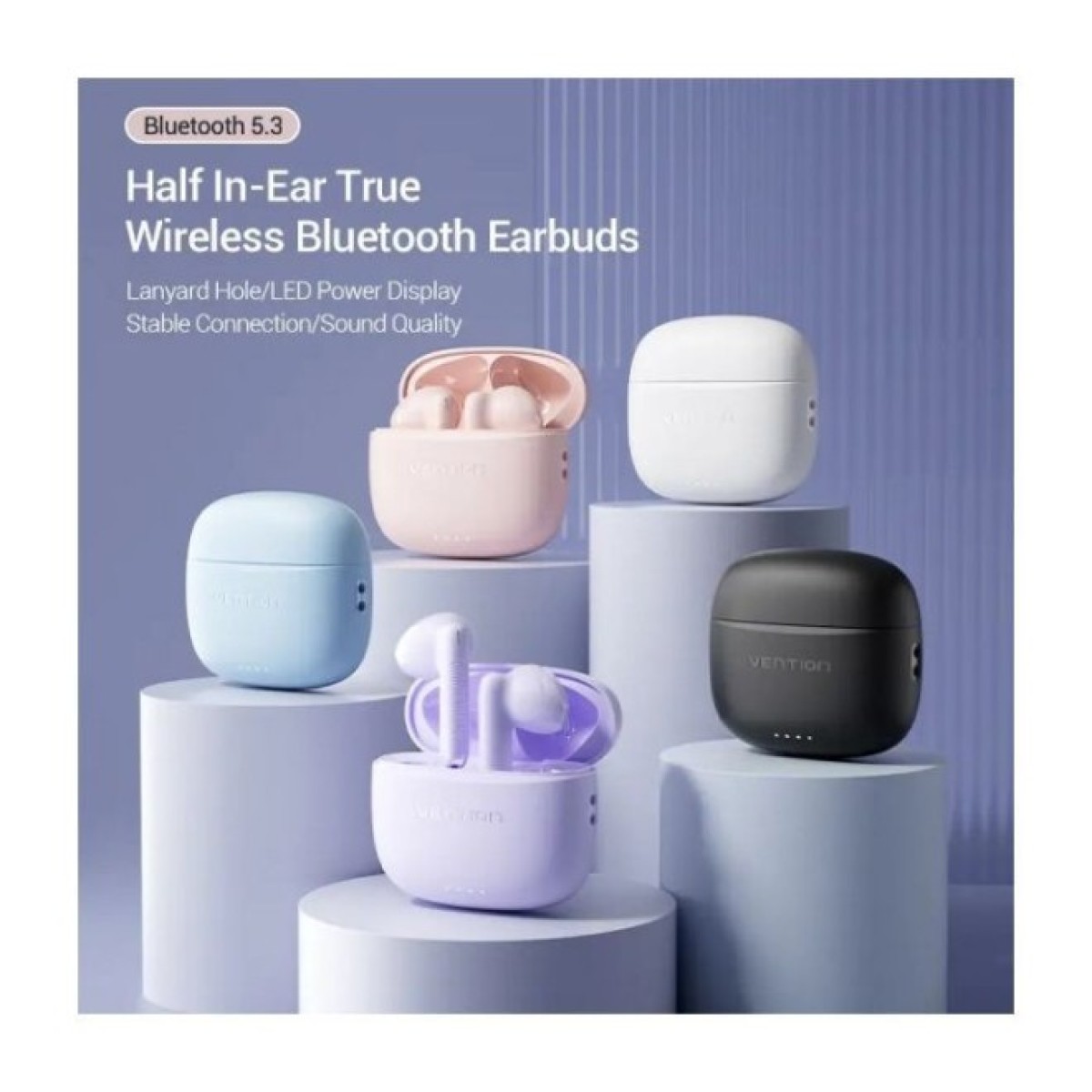 Наушники Vention Elf Earbuds E03 White (NBHW0) 98_98.jpg - фото 9