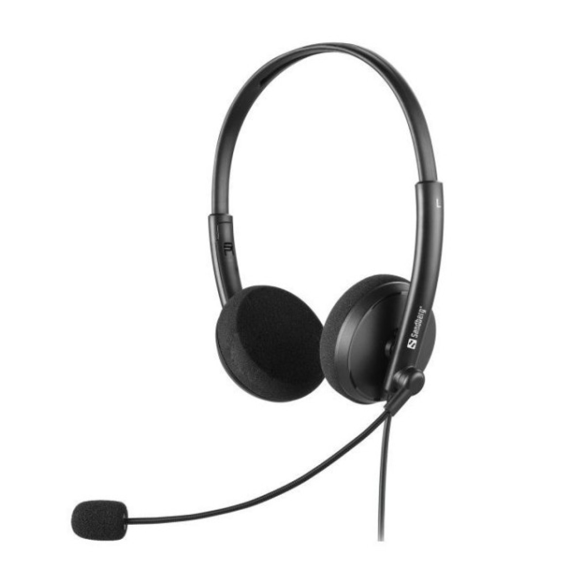 Наушники Sandberg Office Headset 3,5мм Black (325-41) 98_98.jpg - фото 1