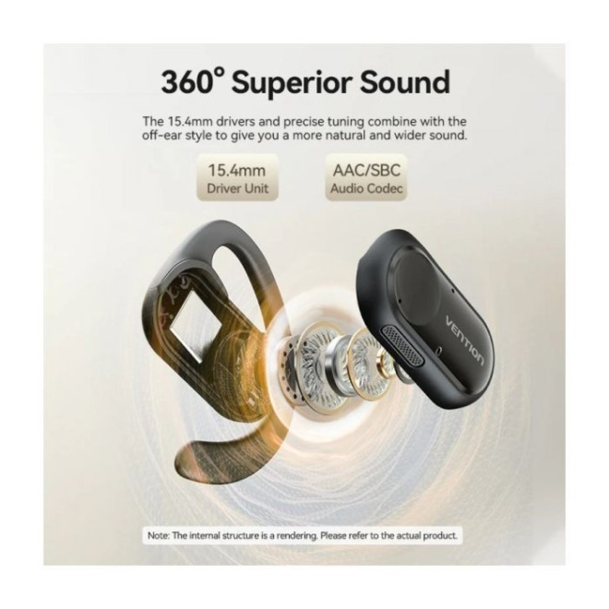 Наушники Vention OpenBeat O11 Black (NBPB0) 98_98.jpg - фото 2