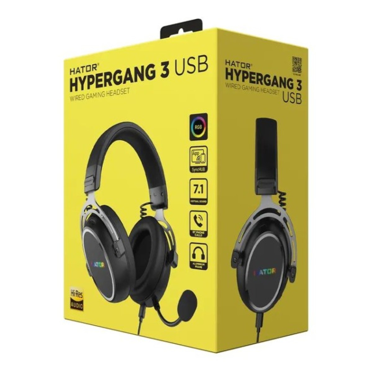 Навушники Hator Hypergang 3 Hi-Res Black (ESH50) 98_98.jpg - фото 6