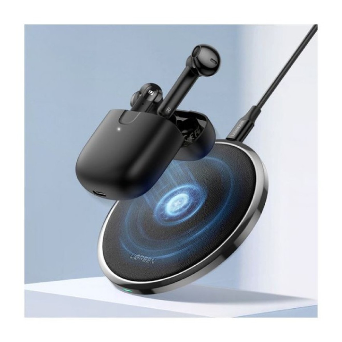 Наушники Ugreen WS105 HiTune T2 Low Latency Earbuds Black (80653) 98_98.jpg - фото 4