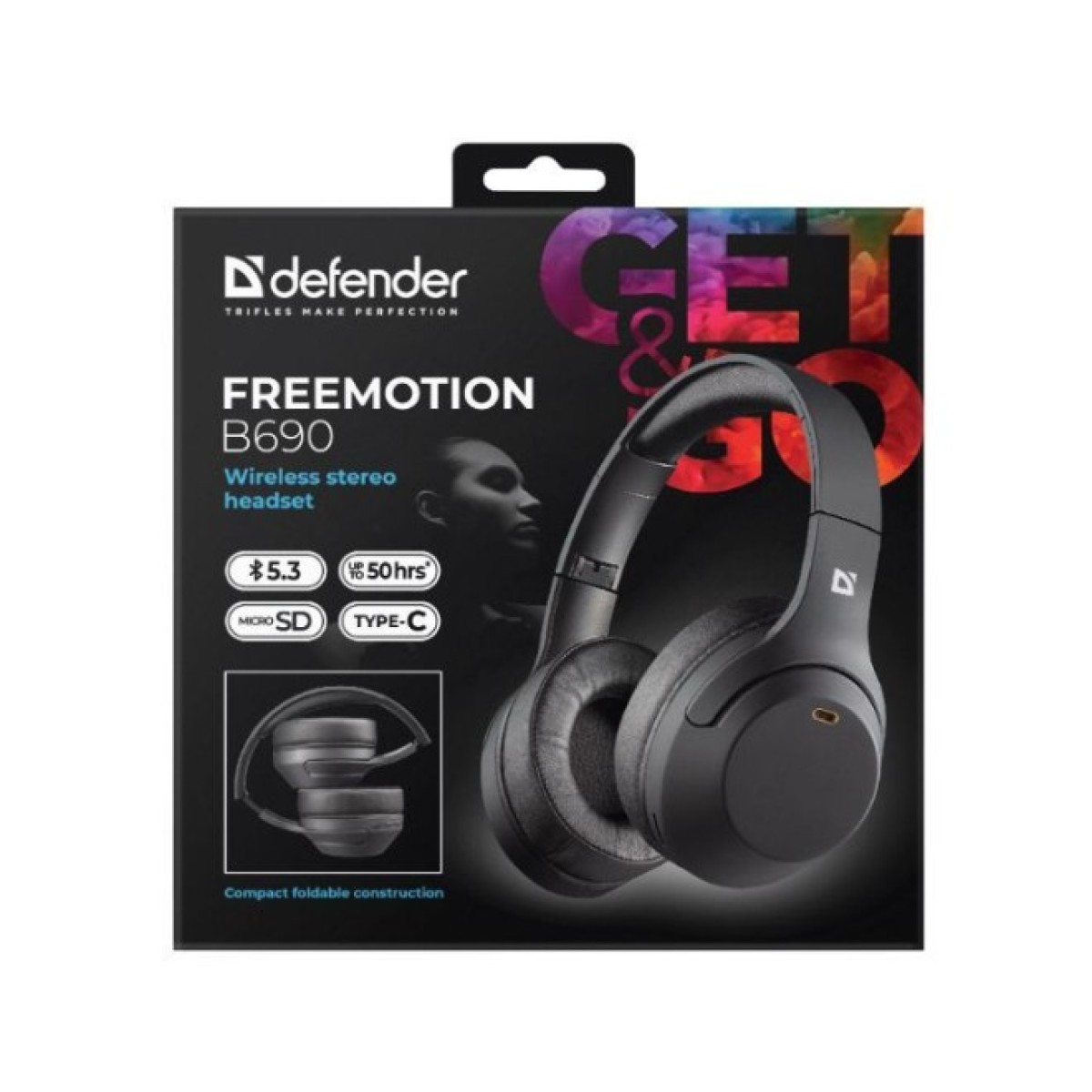 Наушники Defender FreeMotion B690 Bluetooth Black (63690) 98_98.jpg - фото 10