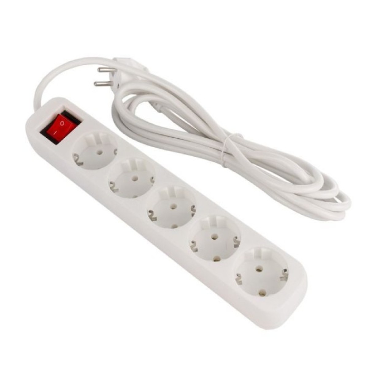Мережевий фільтр живлення ColorWay CW-PSEA53W, 5 розеток/ 3M white (CW-PSEA53W) 98_98.jpg - фото 3