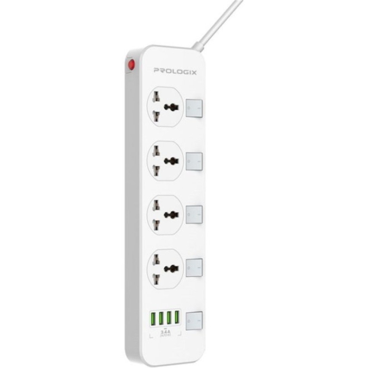 Мережевий фільтр живлення Prologix Premium PR-SC4408W (PR-SC4408W) 98_98.jpg - фото 3