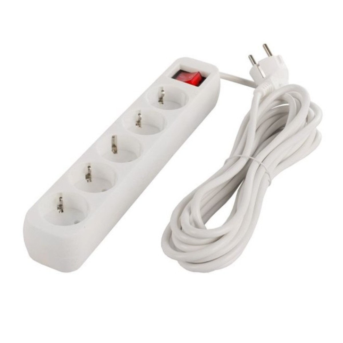 Мережевий фільтр живлення ColorWay CW-PSEA52W, 5 розеток/ 2M white (CW-PSEA52W) 98_98.jpg - фото 2